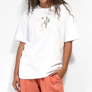 Nike SB Dancing Cactus White T-Shirt | Unisex size Medium